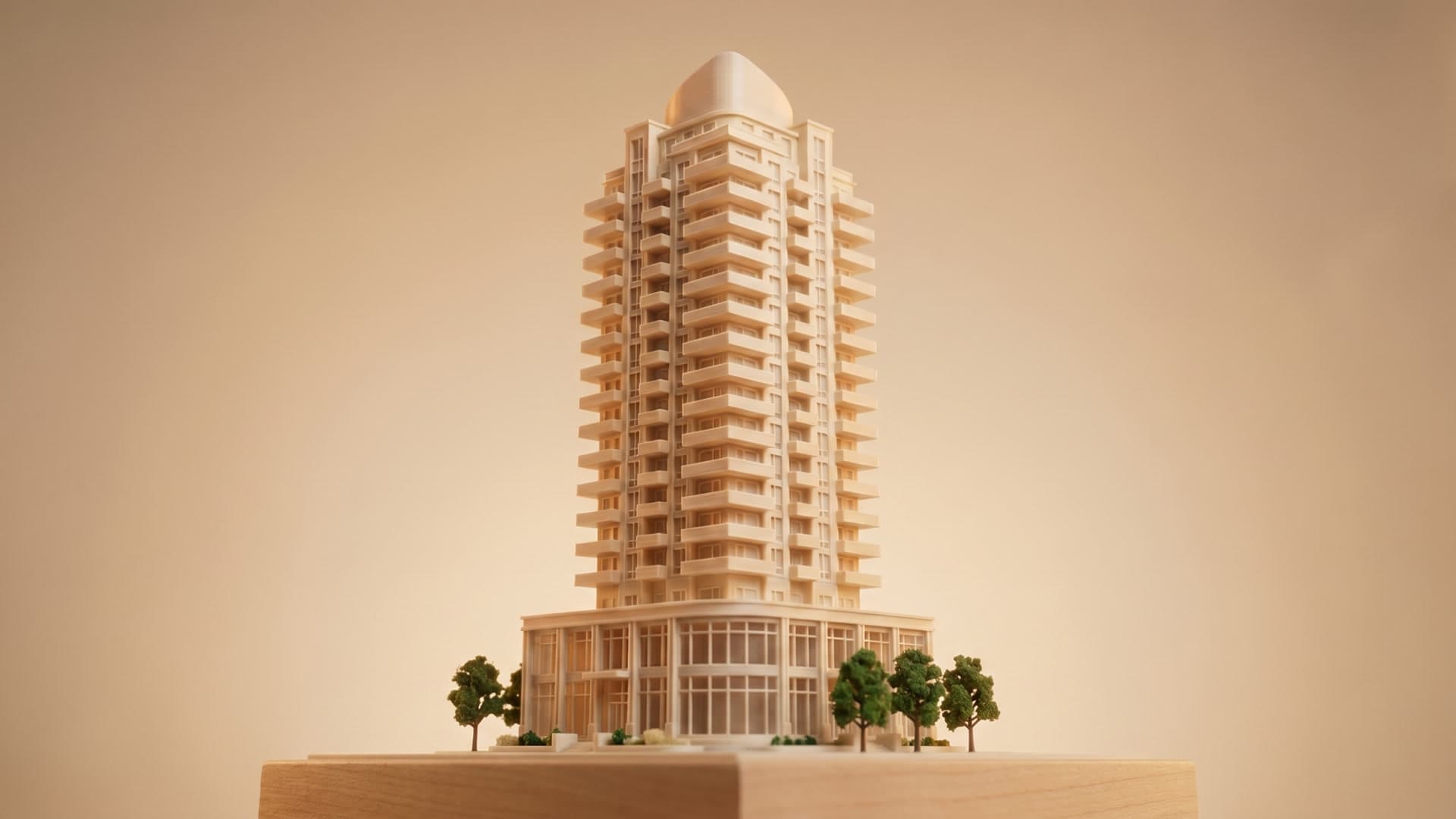 3D-geprinte vastgoedmaquette voor een project in Heerlen